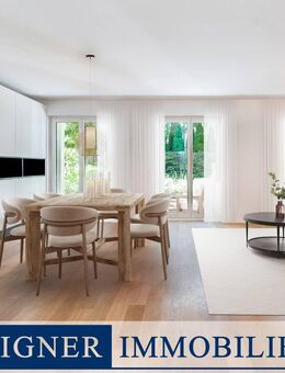 AIGNER - Exklusive Gartenwohnung mit Haus-im-Haus Charakter in Harlachinger Bestlage - München