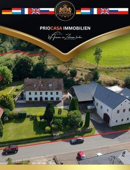 Historisches Anwesen mit 241 m² Wohnfläche & 36.000 m² Grundstück ,54675 Mettendorf - ca. 12 min Vianden, 22 min Diekirch, 22 min Echternach - Mettendorf