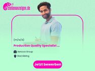 Production Quality Specialist Solida (w/m/d) - Bad Aibling