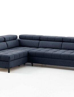 exxpo - sofa fashion Ecksofa Bocco, hochwertige Verarbeitung, toller Sitzkomfort, bequem, L-Form, wahlweise mit Bettfunktion u. Bettkasten, inkl. Kopfteilverstellung