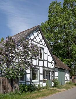 Fachwerkhaus im Wendland - idyllisch an einem Rundling gelegen - - Trebel
