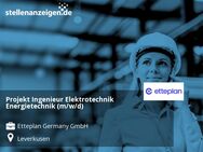 Projekt Ingenieur Elektrotechnik Energietechnik (m/w/d) - Leverkusen
