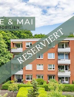 GLINDE- 3-Zimmer-Wohnung mit Süd-Loggia und Carport-Stellplatz - Glinde
