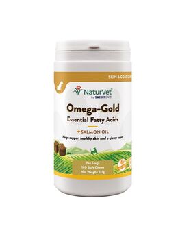 NaturVet Omega Gold - 180 Kautabletten