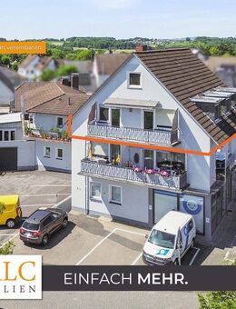 Schöne 4-Zimmer-Wohnung mit Balkon - 95 m² Zentrum Neunkirchen - Neunkirchen-Seelscheid