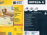 Avery Zweckform 3475, Impega 63,5x33,9 Etiketten, neu - Mönchengladbach