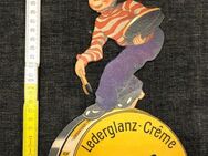 Altes Original Reklame Papp Plakat Trab Trab Schuhputz um1910 - Köln