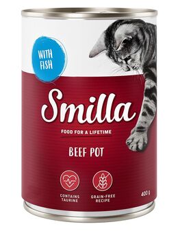 Smilla Rindtöpfchen 6 x 400 g - Rind mit Fisch