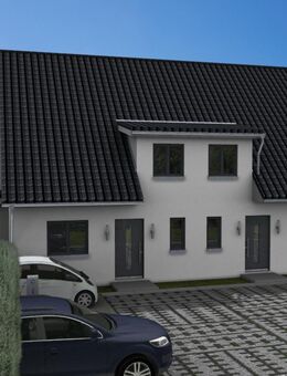 Traumhafte Süd-Ost-Lage, Doppelhaushälfte schlüsselfertig inkl. Küche und Maler- und Bodenbelagsarbeiten, Baubeginn e... - Ahrensburg