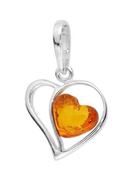 OSTSEE-SCHMUCK Kettenanhänger Ostsee-Schmuck Anhänger Herz Anhänger Herz (1-tlg)