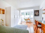 Ruhige, möblierte 1,5-Zimmer-Wohnung mit separater Küche und Gartenzugang im Kölner Agnesviertel - Köln