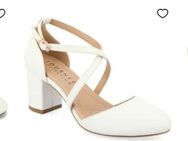 Journee Womens Foster Almond Toe Block Heel Pumps, Widths Available - Dortmund Benninghofen