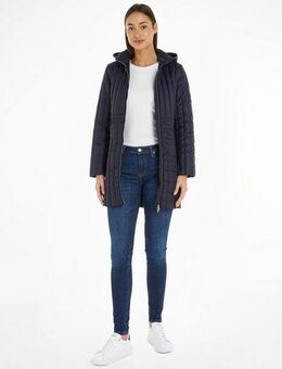 Tommy Hilfiger Daunenmantel mit Reißverschlusstaschen