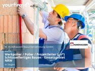 Werkpolier / Polier / Projektleiter (gn*) Schlüsselfertiges Bauen - Einsatzgebiet NRW - Siegen (Universitätsstadt)