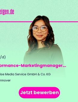 (Junior) Performance-Marketingmanager (m/w/d) - Hannover
