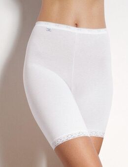 sloggi Lange Unterhose Basic+ perfekter Sitz, weiche Nähte, Baumwollmix, feminin, elastisch