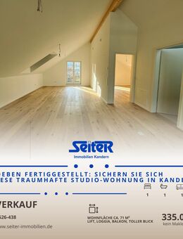 Schon verkauft: Traum-Studiowohnung in Kandern - Kandern