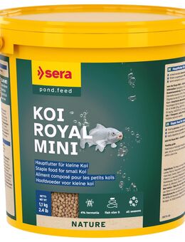 Sera Koi Royal mini Granulat - 2 x 3800 ml