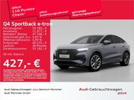 Audi Q4, Ambiente-Lichtpaket Assistenzpaket Dynamikpaket Interieur S line Komfortpaket pro Optik Schwarz, Jahr 2024 - Eching (Regierungsbezirk Oberbayern)