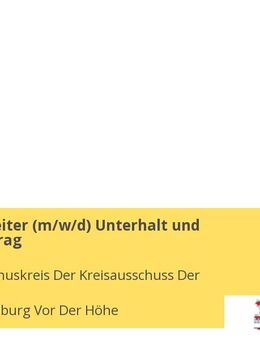 Sachbearbeiter (m/w/d) Unterhalt und Kostenbeitrag - Bad Homburg (Höhe)