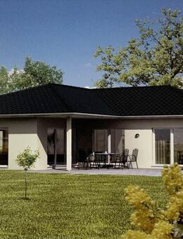 Schkopau OT Hohenweiden: Bungalow-Neubau auf 1382 qm Grundstück - Schkopau