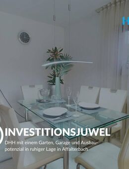 INVESTITIONSJUWEL - DHH mit einem Garten, Garage und Ausbaupotenzial in ruhiger Lage in Affalterbach - Affalterbach