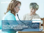 Altenpfleger / Gesundheits- und Krankenpfleger als stellvertretende Pflegedienstleitung (m/w/d) - Düsseldorf