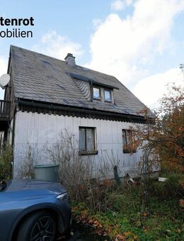 Platz für Neues - Baugrundstück mit Abrisshaus in Steinbach a. Wald - Steinbach (Wald)