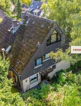 IMMOBERLIN.DE - Sehr angenehmes Einfamilienhaus mit idyllischem Südwestgarten in feiner Frohnauer Lage - Berlin