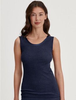 CALIDA Tanktop True Confidence Rundhals, atmungsaktiv, wärmend, elastisch, Feinripp-Qualität