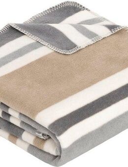 Wohndecke Jacquard Decke Barnsley, IBENA, im Streifen-Design