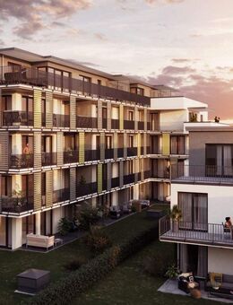 "Friedrichspark": Große Südwesterrasse, Tageslichtbad, WC mit Dusche, Privatgarten mit 17 m², KfW55! - Villingen-Schwenningen