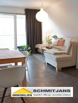 Exklusive Eigentumswohnung in bester Innenstadtlage von Lingen mit Balkon als Loggia - Lingen (Ems)