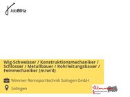 Wig-Schweisser / Konstruktionsmechaniker / Schlosser / Metallbauer / Rohrleitungsbauer / Feinmechaniker (m/w/d) - Solingen (Klingenstadt)