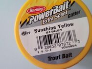 Neu! 4 Forellenteig Berkley Trout Bait F:Sunshine-Yellow I:50g - Kirchheim (Teck) Zentrum