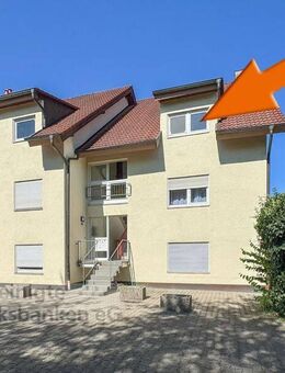 GEMÜTLICHE DG-WOHNUNG MIT SONNIGEM BALKON UND TG-STELLPLATZ! - Uhingen