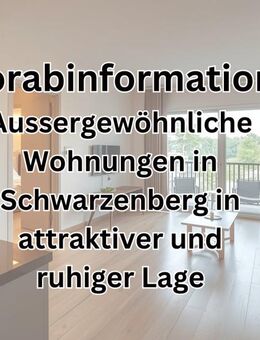 tolle Lage. energetisch top saniert, mit Balkon 4 Zimmer, Bad, Balkon - Schwarzenberg (Erzgebirge)