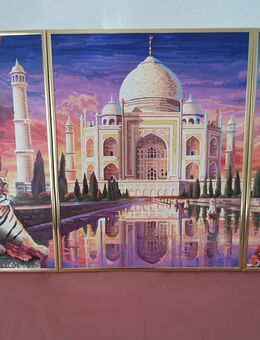 Schipper Malen nach Zahlen Triptychon-Taj Mahal - Schwäbisch Gmünd