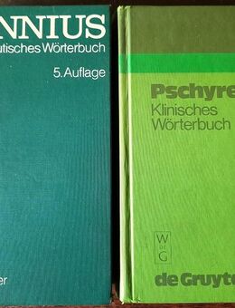 Hunnius und Pschyrembel – 2 unentbehrliche Fachbücher - Niederfischbach