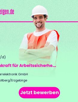 Fachkraft (m/w/d) für Arbeitssicherheit und Energie- und Umweltmanagement - Stollberg (Erzgebirge)