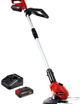 Einhell Akku-Rasentrimmer »GE-CT 18 Li (1x 2,5 Ah)«, 24 cm Arbeitsbreite Messer, Inkl. Akku, Ladegerät und 20 Ersatzmesser