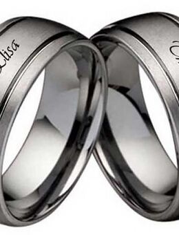 Wunderbaren Partnerringe aus Wolfram W116 - Aholming