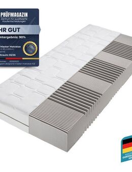Komfortschaummatratze Grand Master, Matratze in 90x200 cm und weiteren Größen erhältlich, Beco, 26 cm hoch, in 3 Härtegrade, Schlafen wie im Luxushotel zum Sensationspreis