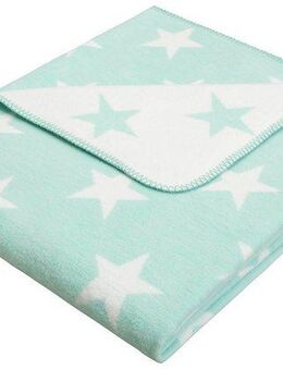 Wohndecke Adina, Lüttenhütt, mit tollen Sternen, Kuscheldecke, 180 x 140 cm (Länge x Breite)