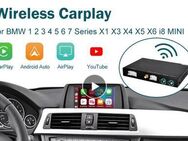 Wireless Apple CarPlay Android Auto Interface für BMW NBT,EVO System 1 2 3 4 5 6 7 Serie X1 X3 X4 X5 X6 MINI F56 F15 F16 F25 f26 F48 F01 F10 F22 F20 F30 F32 Mirror Link AirPlay - Wuppertal