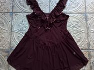 Tolles Negligee-Neglige-Nachtkleid-braun-transparent-36/38- NEU! - Bordesholm