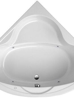 OTTOFOND Whirlpool-Badewanne Sara, (Komplett-Set, 1-tlg), Typ 1, chrom