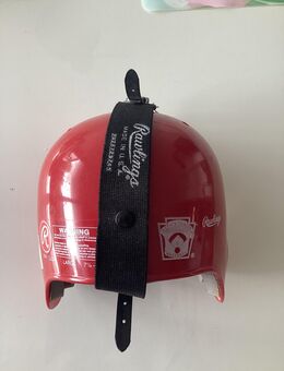 Original Rawlings Baseballhelm USA Little League Helm L guter Zustand Farbe rot - Bünde