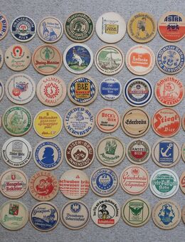Bierdeckelsammlung 1400 Stück Deutschland / Europa, 50er Jahre bis 2000er Jahre - Niddatal