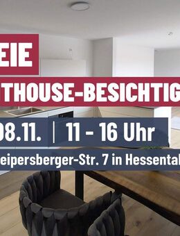 3,5 Zimmer Penthouse mit gigantischer Dachterrasse und unverbauten Blick in die Ferne - Schwäbisch Hall